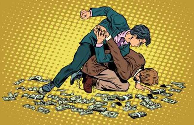 梦见和很多人打架