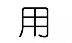 用字的五行属什么，用字有几划，用字的含义