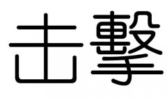 击字的五行属什么，击字有几划，击字的含义