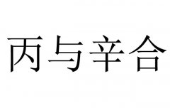 丙与辛合是什么意思