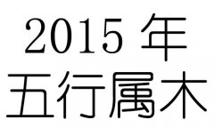2015年五行属什么？2015年出生是什么命？