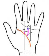 生命线有上升的直线代表什么？