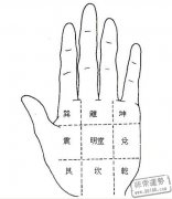手掌八大宫预言生老病死