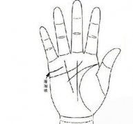 没有婚姻线的手相