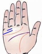 婚姻线出现短线手相