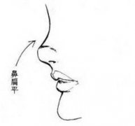 女人面相之鼻子扁平