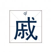 戚姓男孩起名_姓戚男孩名字大全