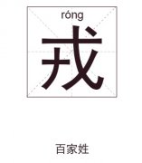 戎姓男孩起名_姓戎男孩名字大全