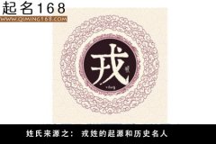 姓氏来源之： 戎姓的起源和历史名人