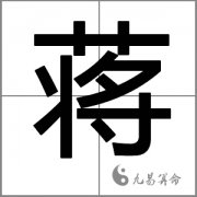 姓蒋男孩优雅帅气的名字有哪些