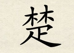 楚字女孩名字,用楚字起名