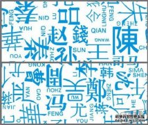 2013年最好运的姓氏
