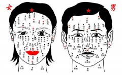 脸上痣相吉凶大全图解