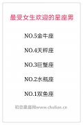 最受女生欢迎的星座男