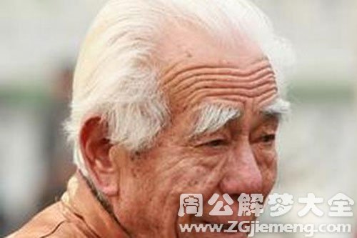 【梦见白头发老人】