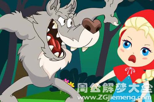 【梦见小红帽被狼追】