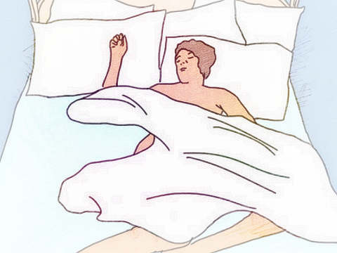 梦见裸睡　周公解梦之梦到裸睡