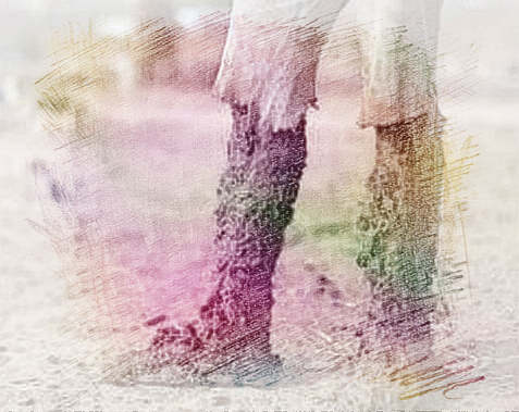 梦见脚上有泥　周公解梦之梦到脚上有泥