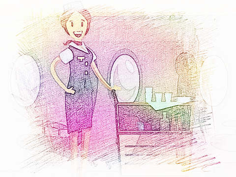 梦见空姐　周公解梦之梦到空姐