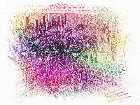 梦见队伍　周公解梦之梦到队伍