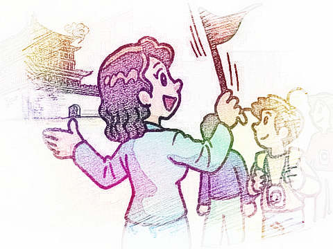 梦见导游　周公解梦之梦到导游