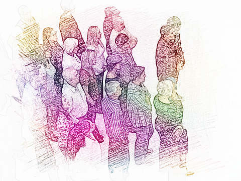 梦见一群人　周公解梦之梦到一群人