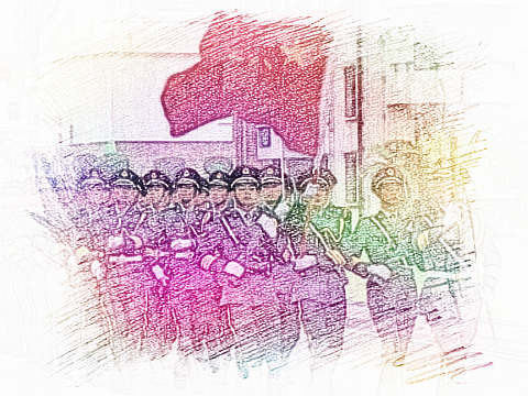 梦见军队或部队　周公解梦之梦到军队或部队