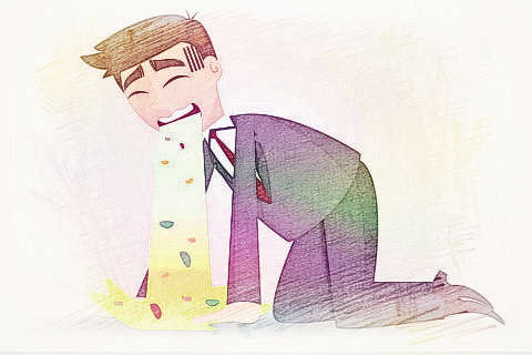 梦见父亲呕吐　周公解梦之梦到父亲呕吐