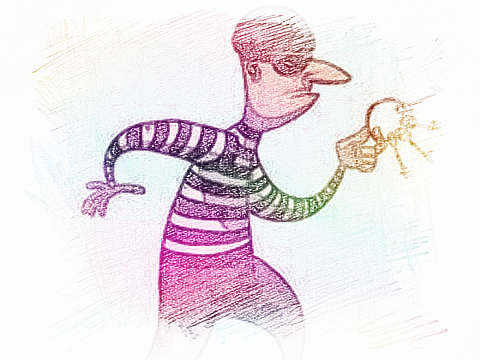 梦见小偷　周公解梦之梦到小偷