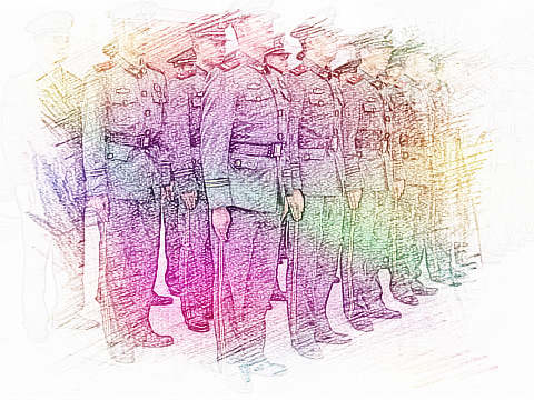 梦见军人　周公解梦之梦到军人