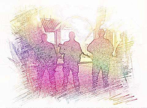 梦见步兵、军人　周公解梦之梦到步兵、军人