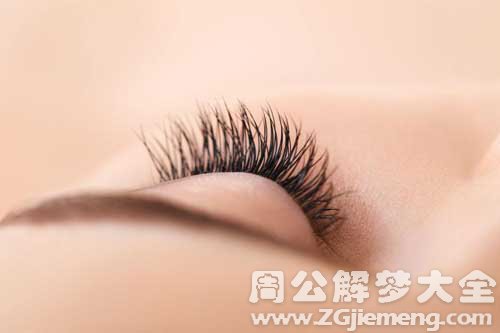 【梦见睫毛 眼睫毛】